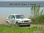 szanyi rallye 2007 1. futam